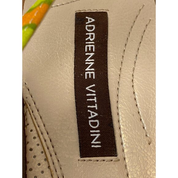 Adrienne Vittadini Merry Womens Size 10M Multicolor Slingback Block Heel Pumps - Picture 2 of 13